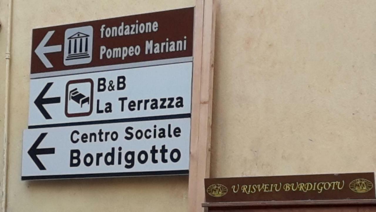 La Terrazza Bed and Breakfast Bordighera Exteriör bild